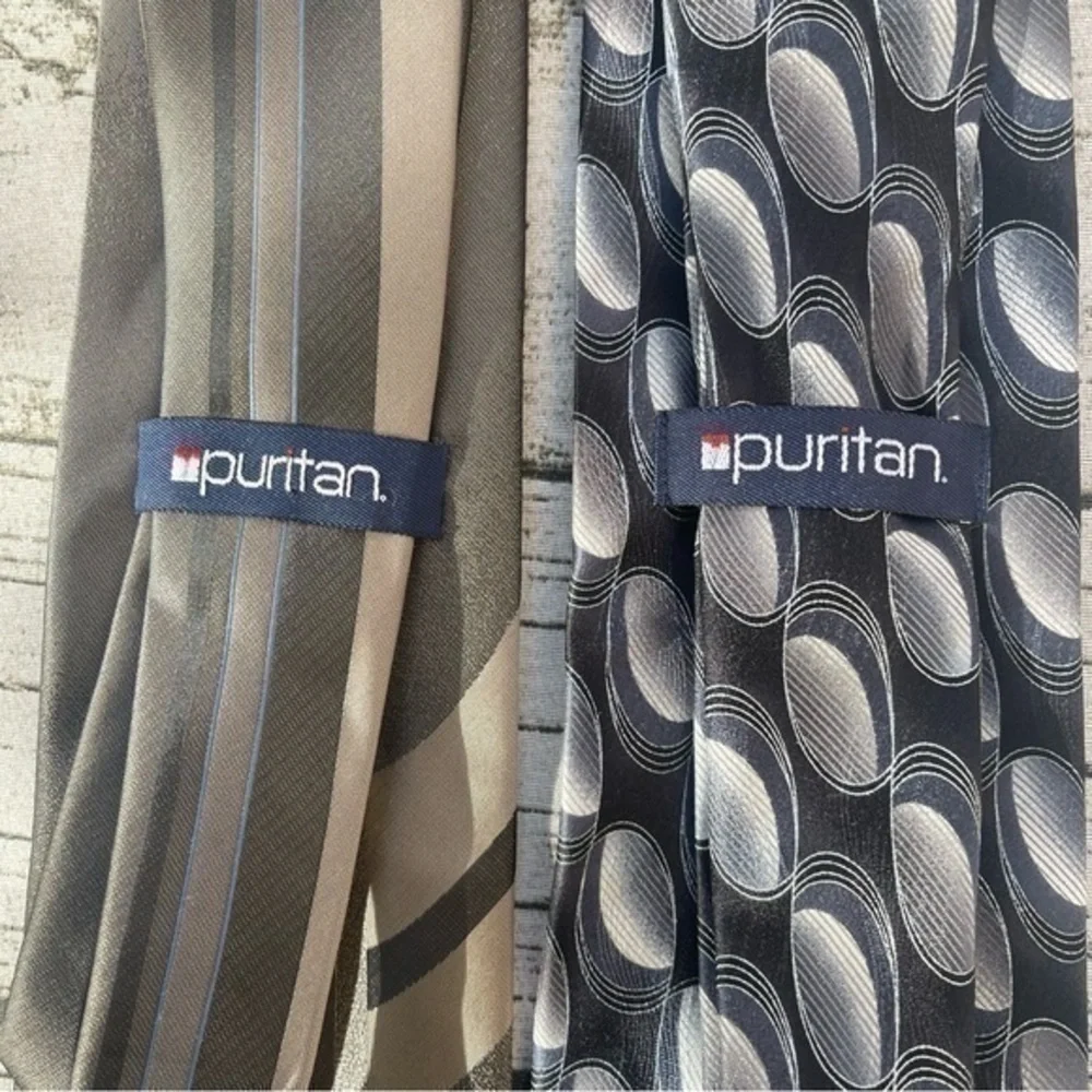 Puritan Mens Tie lot of two